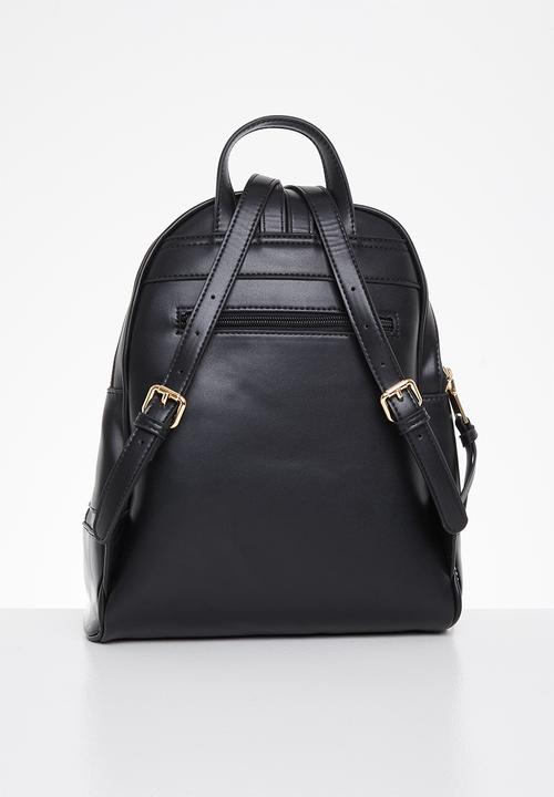 SISSY BOY - Patent backpack - black