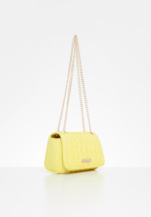 SISSY BOY - Quilted crossbody - yellow