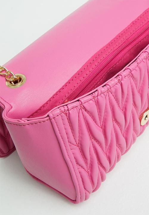 SISSY BOY - Quilted crossbody - pink
