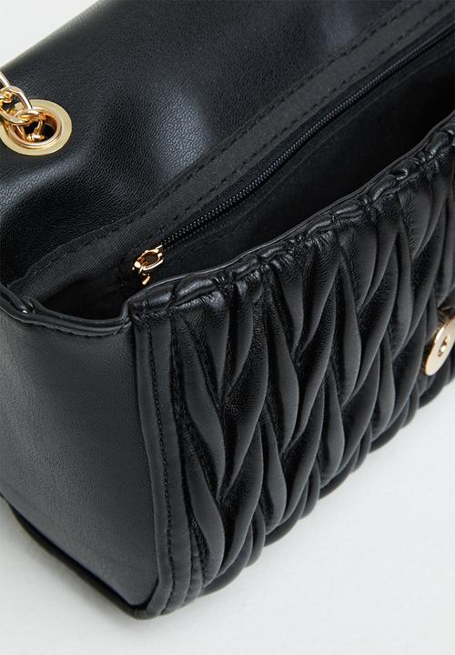 SISSY BOY - Quilted crossbody - black
