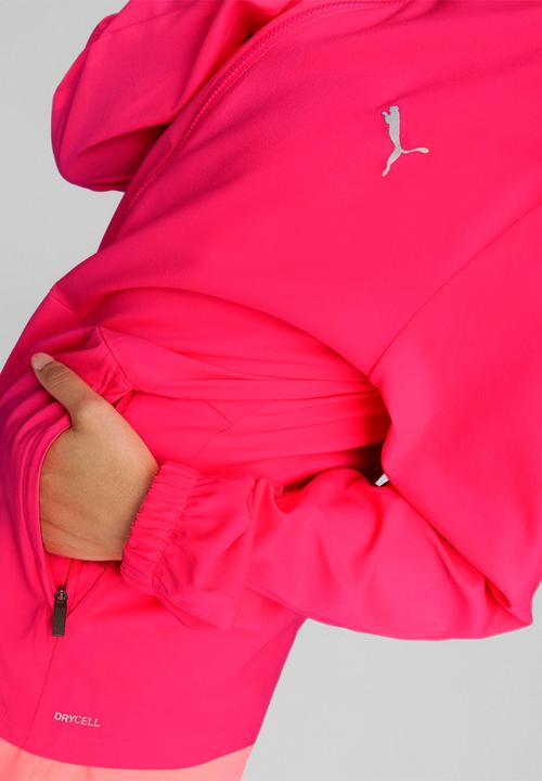 PUMA - Run favorite woven jacket w - sunset glow