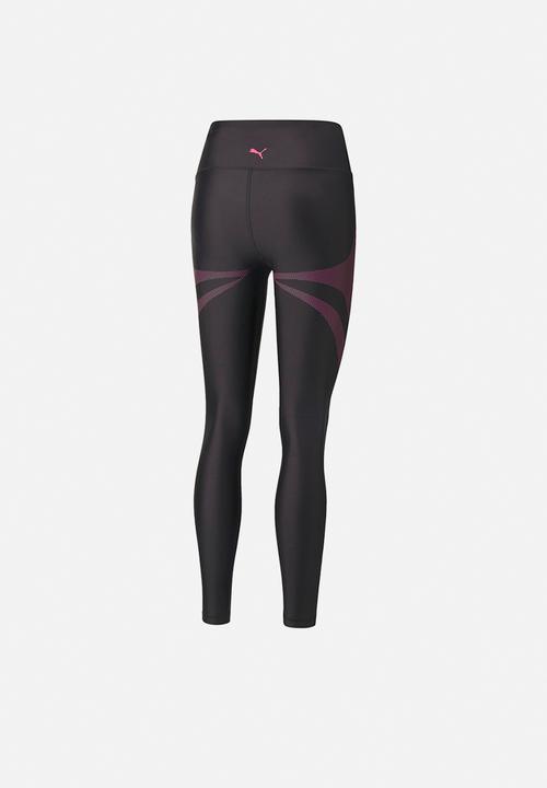 PUMA - Eversculpt high waist full tight - puma black & sunset pink
