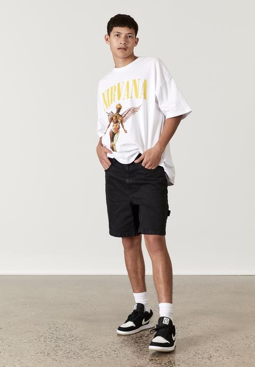 Factorie - 93 straight carpenter short - black