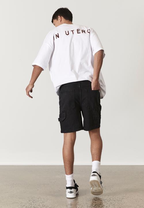 Factorie - 93 straight carpenter short - black