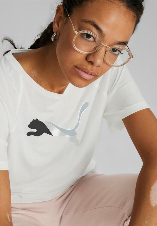 PUMA - Evostripe tee - puma white