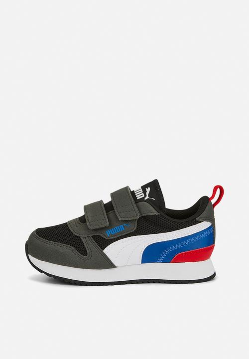 PUMA - Puma r78 v ps - puma black-puma white-dark shadow