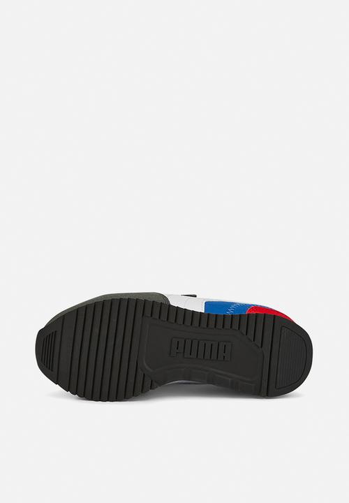 PUMA - Puma r78 v ps - puma black-puma white-dark shadow