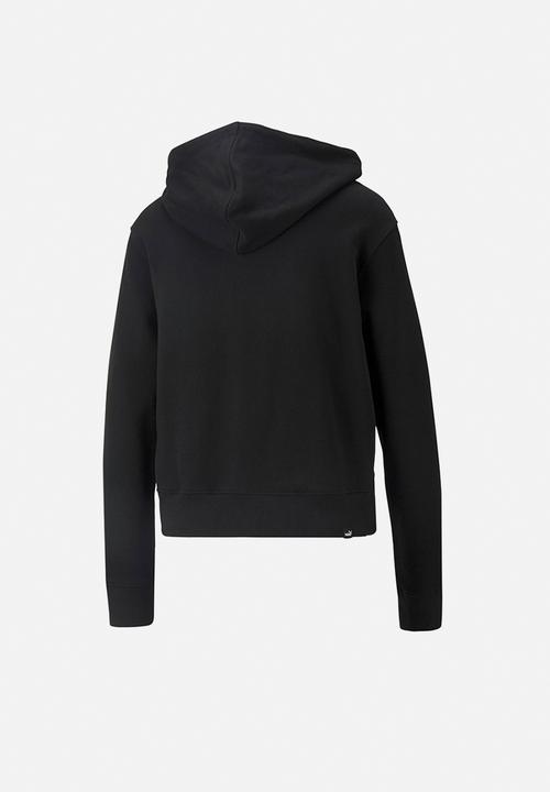 PUMA - Her full-zip hoodie tr - puma black