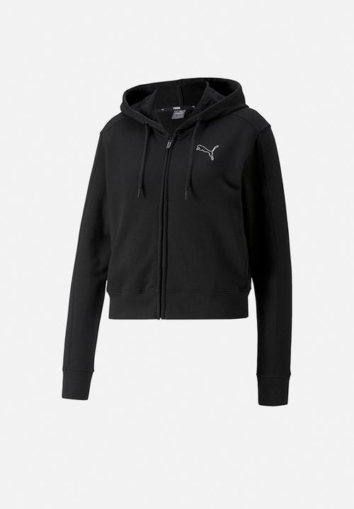 PUMA - Her full-zip hoodie tr - puma black