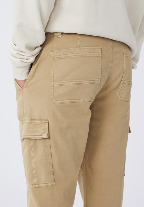 Cotton On - Beckley pant - sand
