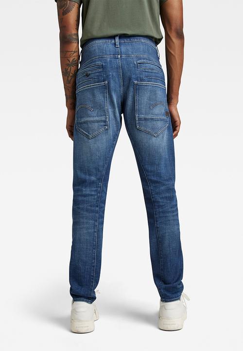 G-STAR - D-staq 3d slim - faded water restored