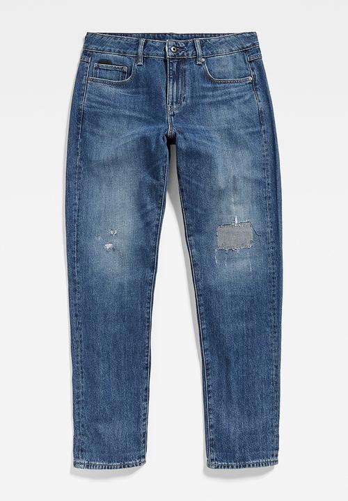 G-STAR - Kate boyfriend - faded capri restored