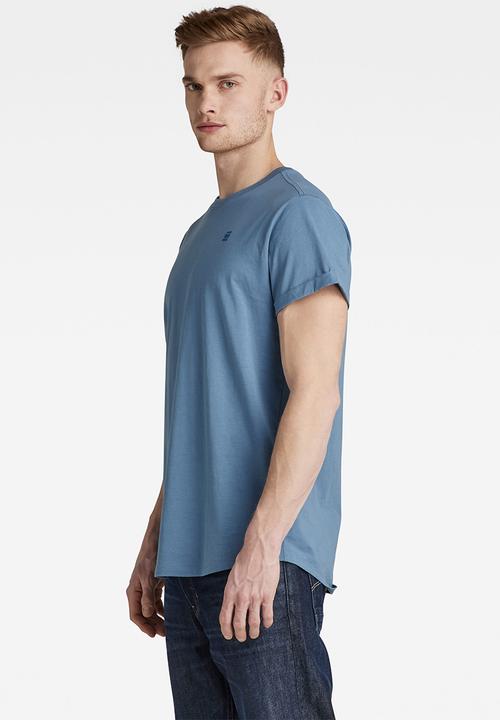 G-STAR - Lash r t short sleeve - azul