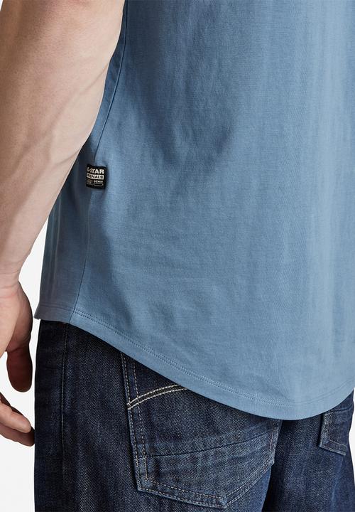 G-STAR - Lash r t short sleeve - azul