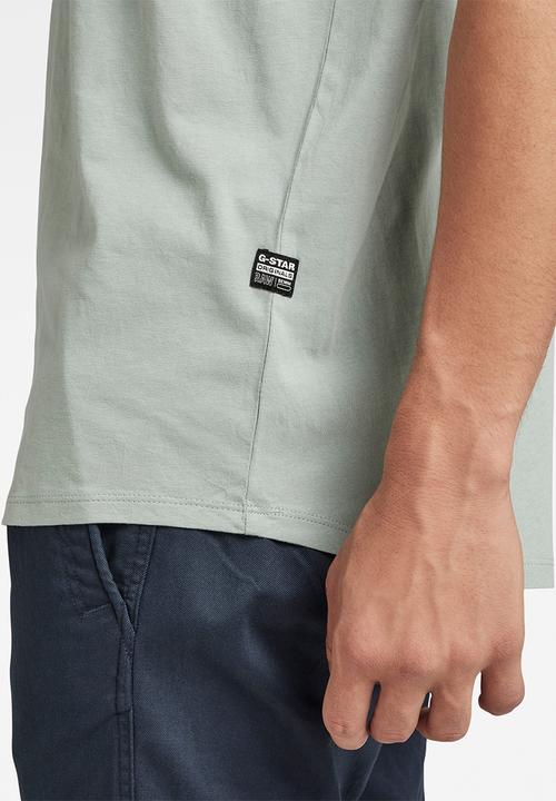 G-STAR - Lash r t short sleeve - iceberg green