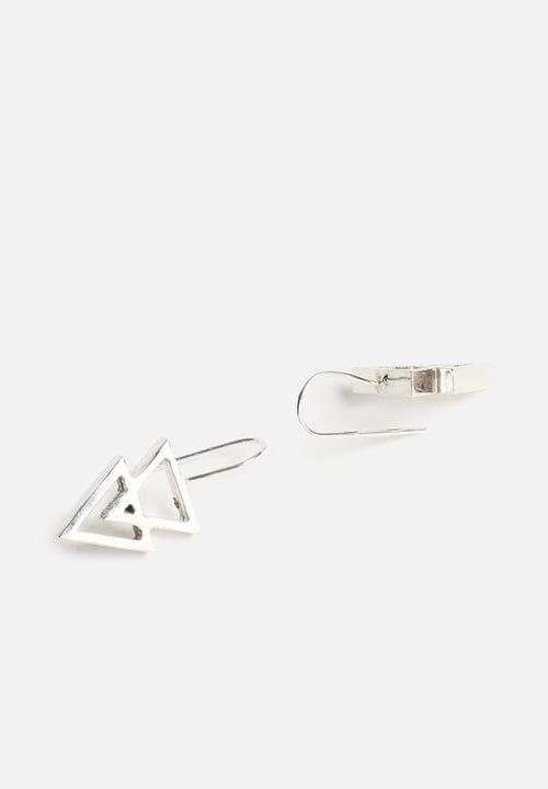 Bennt - Big Double Triangle Earring