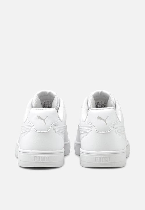 PUMA - Puma caven jr - puma white-puma white-gray violet