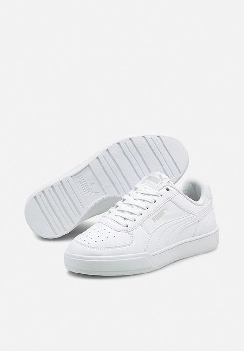 PUMA - Puma caven jr - puma white-puma white-gray violet