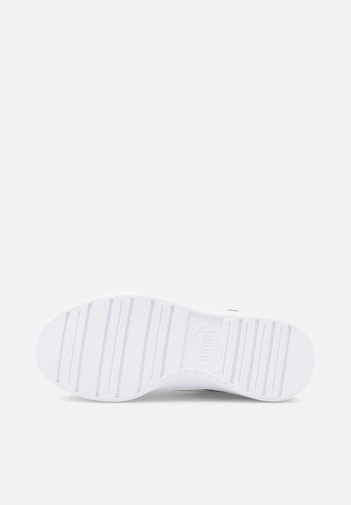 PUMA - Puma caven jr - peacoat-puma white-high risk red