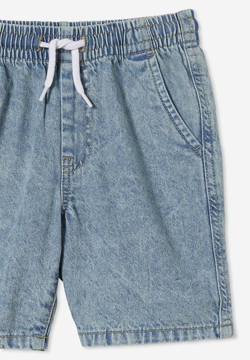 Cotton On - Skate fit short - byron mid blue