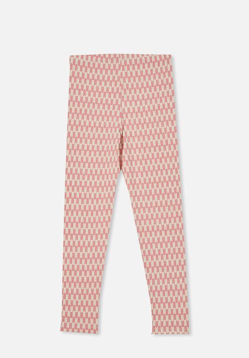Cotton On - Jess tights - caramel marle/geo