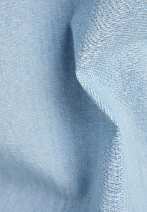 G-STAR - Worker slim shirt - sun faded imperial blue