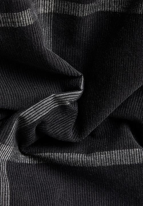 G-STAR - Worker slim shirt - dk black louis check