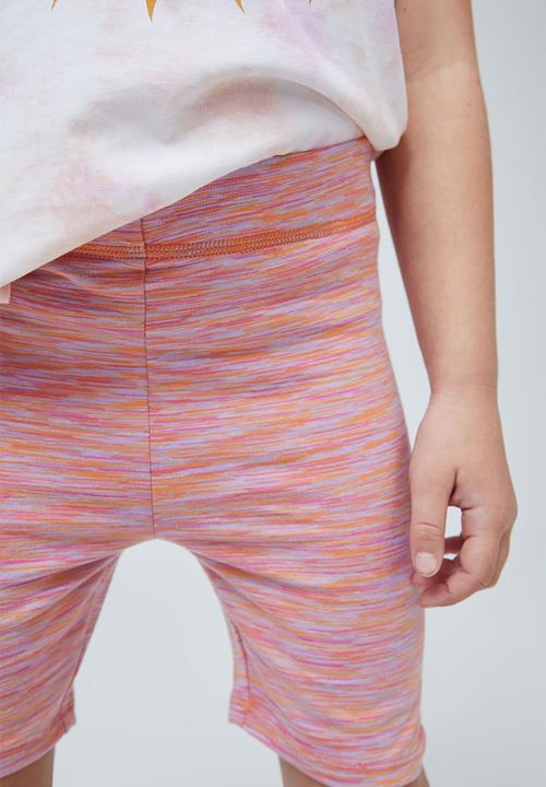 Cotton On - Hailey bike short - pinks/space dye