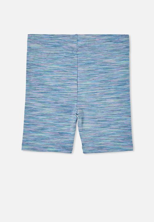 Cotton On - Hailey bike short - puprles/space dye