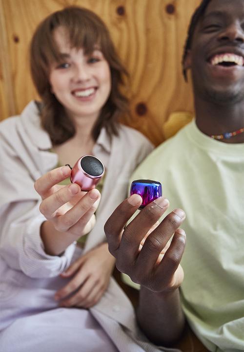 Typo - Loud & proud portable speaker - blue & pink