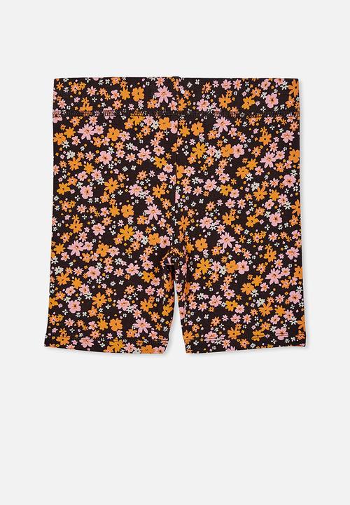 Cotton On - Hailey bike short - phantom/soho floral