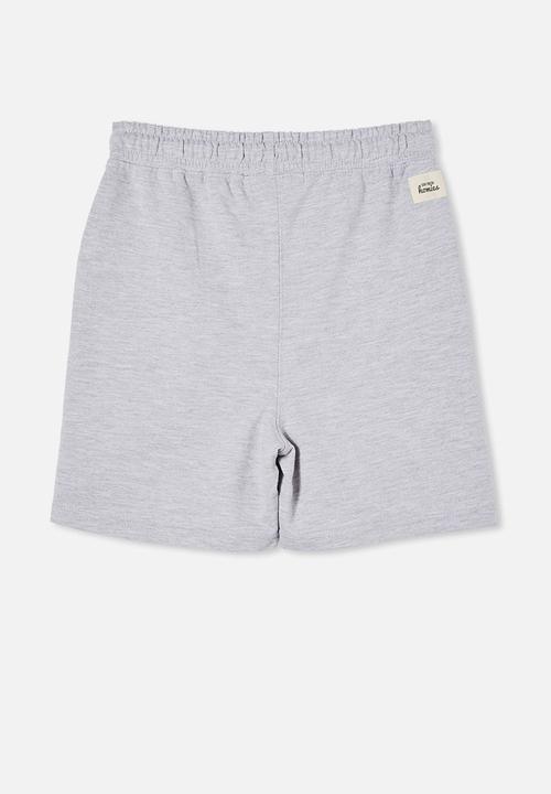 Cotton On - Hudson slouch short - light grey marle
