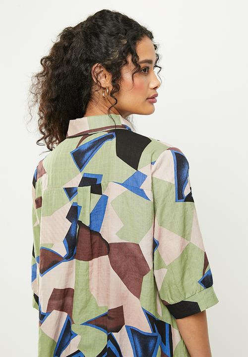 Stella Morgan - Printed shirt - green