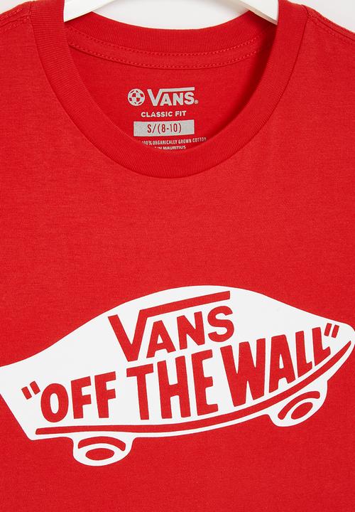 Vans - By otw boys - true red