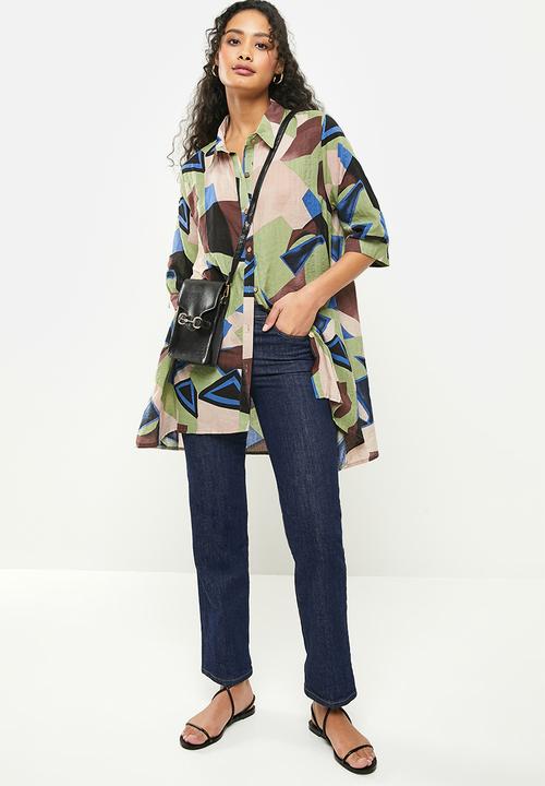 Stella Morgan - Printed shirt - green