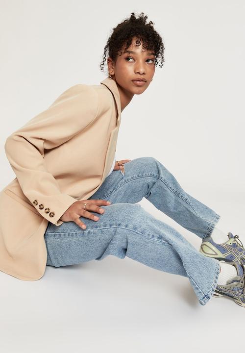 Supré  - Indigo tailored blazer - blush brown