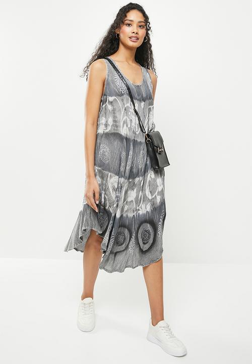 Stella Morgan - Printed casual dress - grey