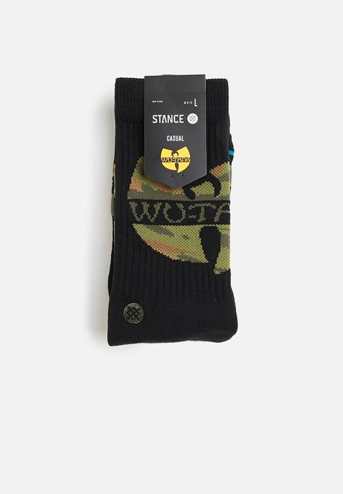 Stance Socks - Clan in da front socks - black