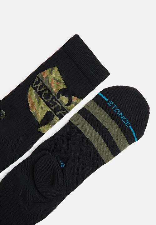 Stance Socks - Clan in da front socks - black