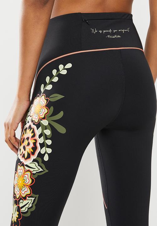 PUMA - Runx frida kahlo 7/8 tights - black