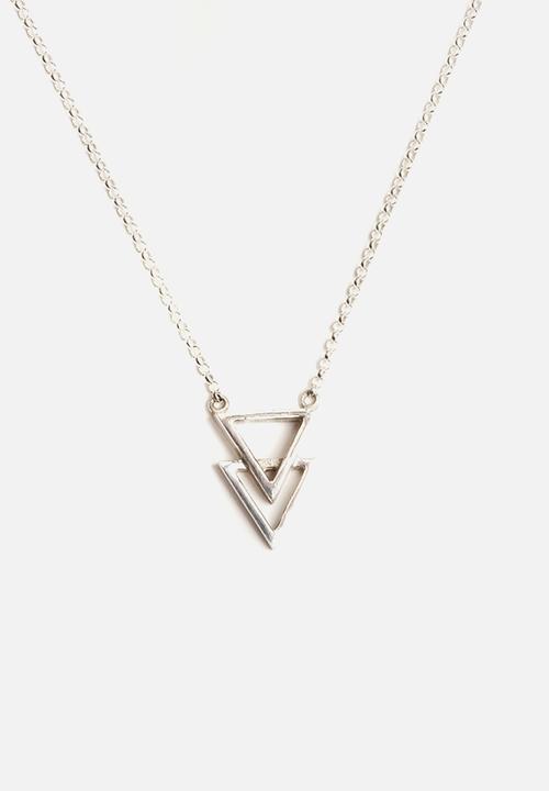 Bennt - Double Triangle Pendant
