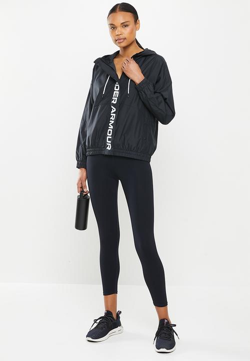 Under Armour - Rush woven fz jackets - black & white