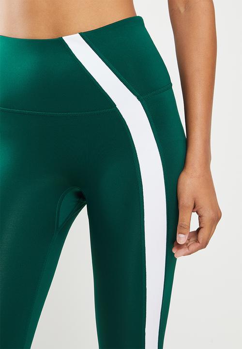 Reebok - Wor big logo tight - forest green