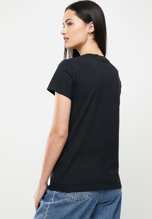 Levi’s® - The perfect tee seasonal poster logo - caviar