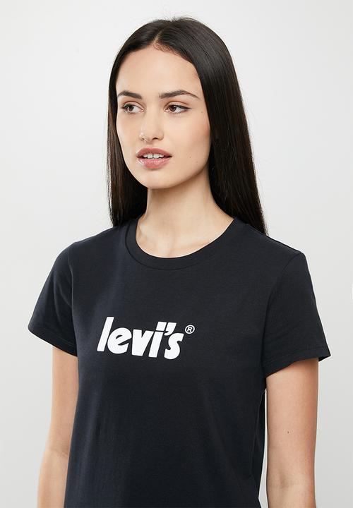 Levi’s® - The perfect tee seasonal poster logo - caviar