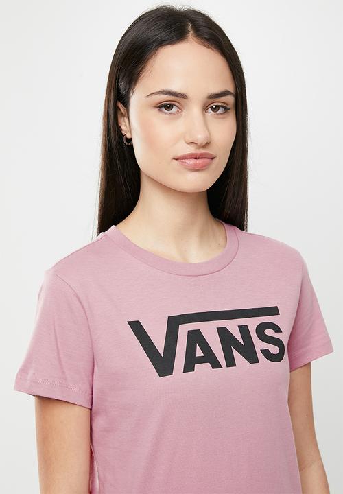 Vans - Wm flying v crew tee - lilac