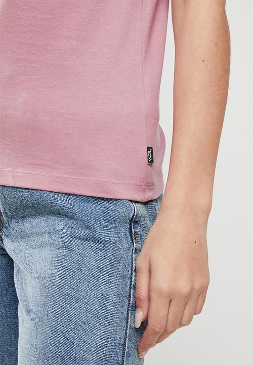 Vans - Wm flying v crew tee - lilac