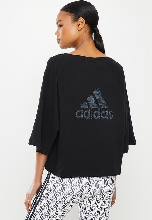 adidas Performance - W winrs 3.0 lt short sleeve T-shirt - black