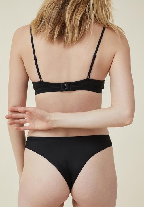 Cotton On - The smoothing hipster brasiliano brief - black