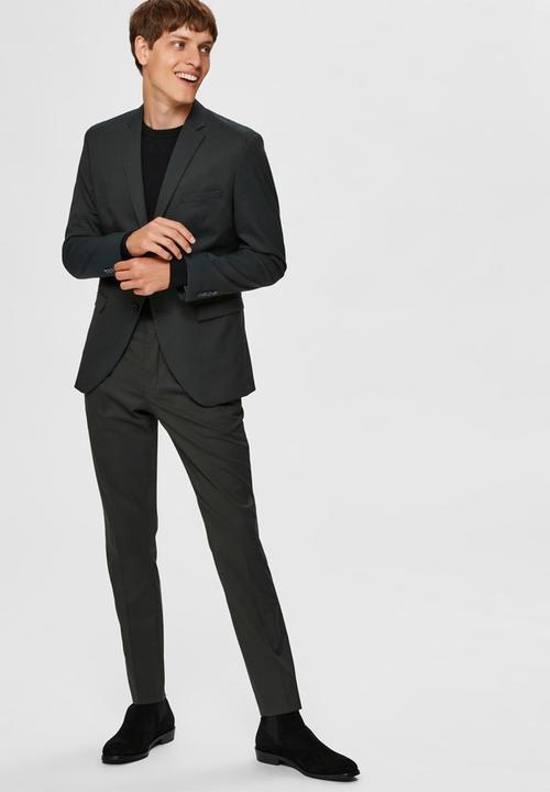 Selected Homme - Slim fit mylologan trouser - rifle green
